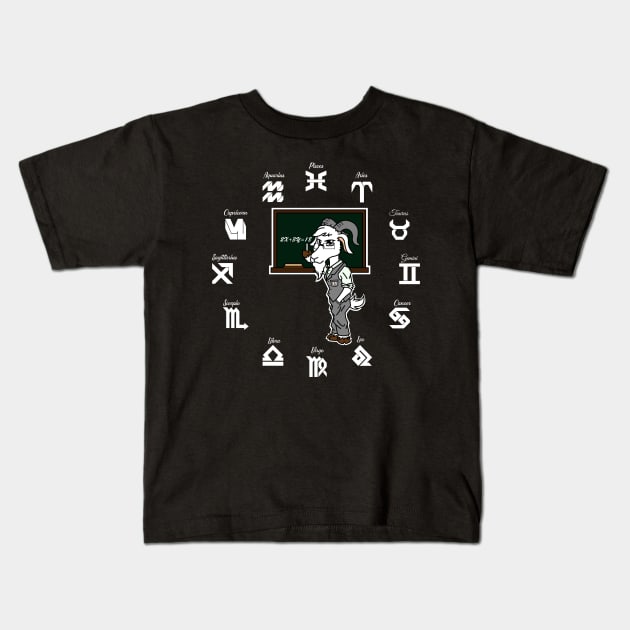 Year of the Goat Chinese Zodiac Animal Kids T-Shirt by standwithnzy